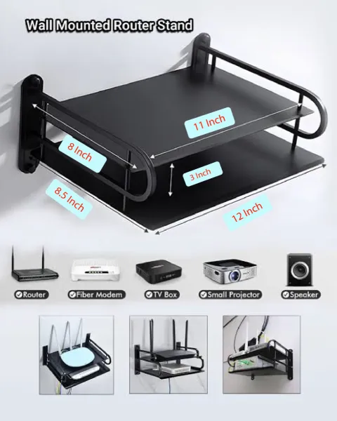 Metal Router Stand